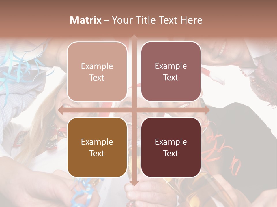 Portrait Gathering Cap PowerPoint Template