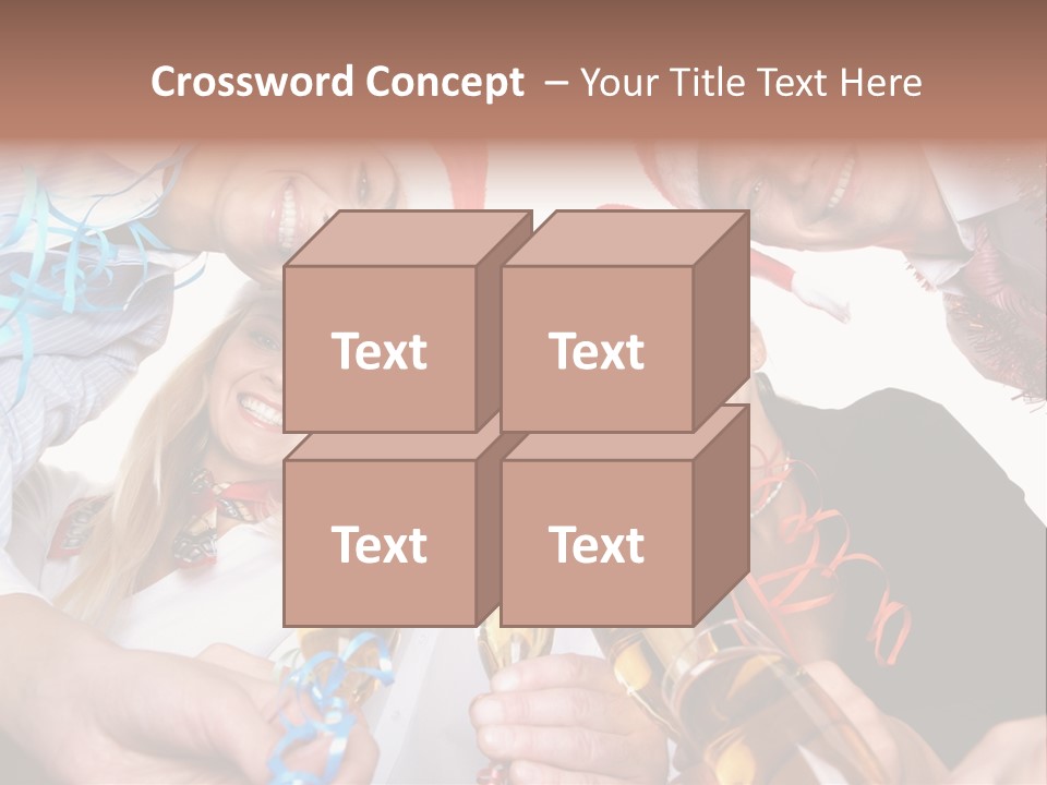 Portrait Gathering Cap PowerPoint Template