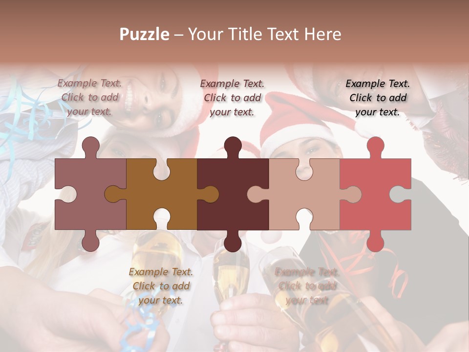 Portrait Gathering Cap PowerPoint Template