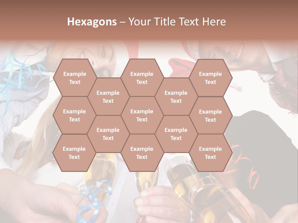 Portrait Gathering Cap PowerPoint Template