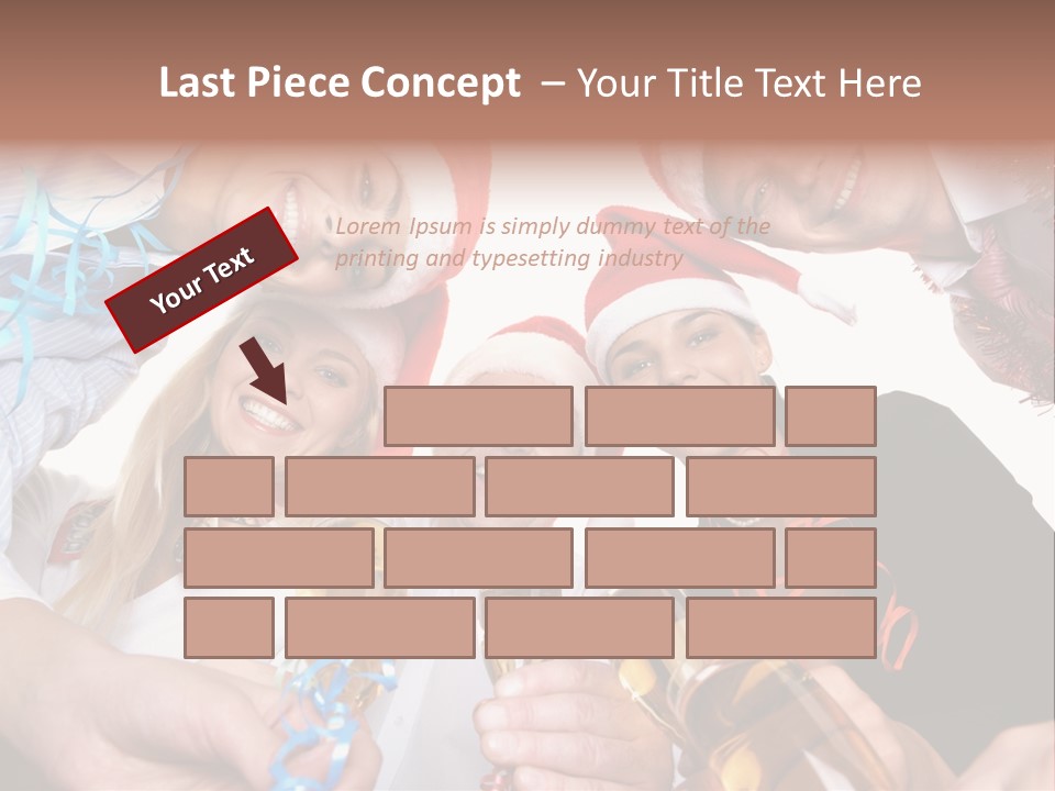 Portrait Gathering Cap PowerPoint Template