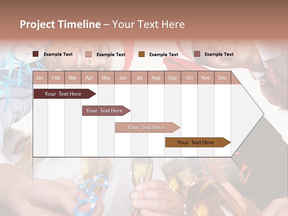 Portrait Gathering Cap PowerPoint Template