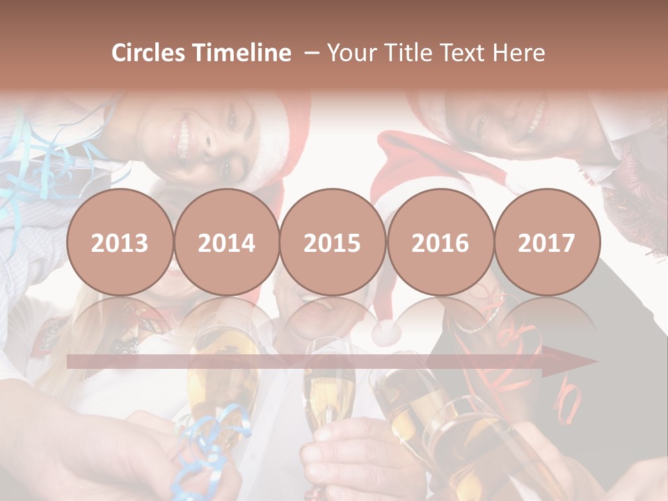 Portrait Gathering Cap PowerPoint Template