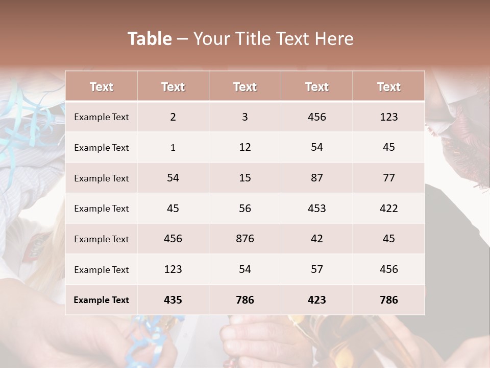 Portrait Gathering Cap PowerPoint Template