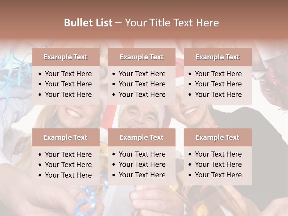 Portrait Gathering Cap PowerPoint Template