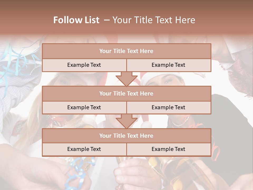Portrait Gathering Cap PowerPoint Template