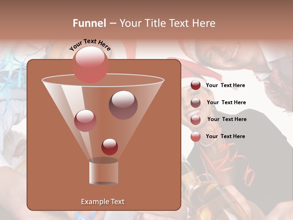 Portrait Gathering Cap PowerPoint Template