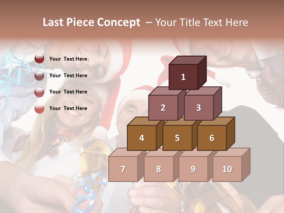 Portrait Gathering Cap PowerPoint Template