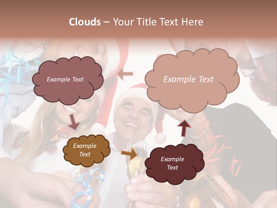 Portrait Gathering Cap PowerPoint Template