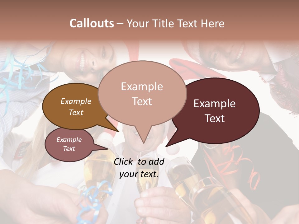 Portrait Gathering Cap PowerPoint Template