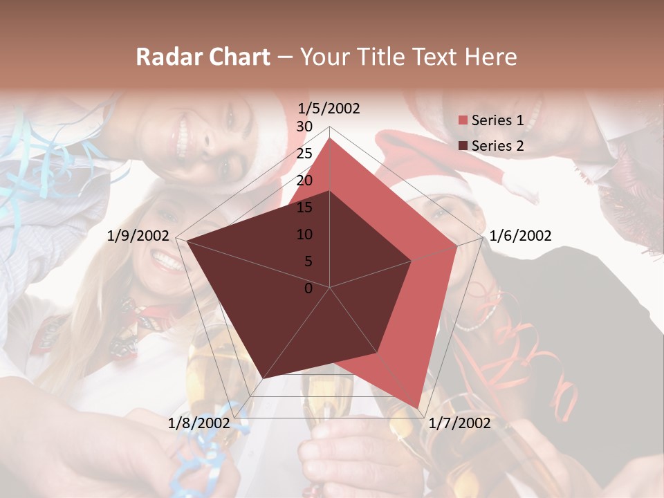Portrait Gathering Cap PowerPoint Template