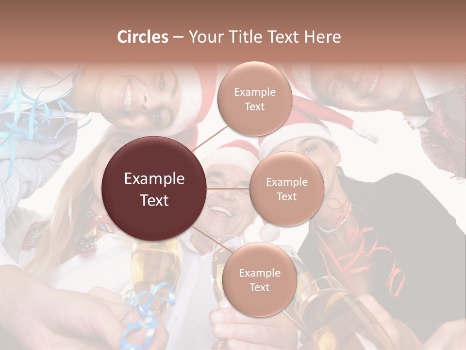 Portrait Gathering Cap PowerPoint Template