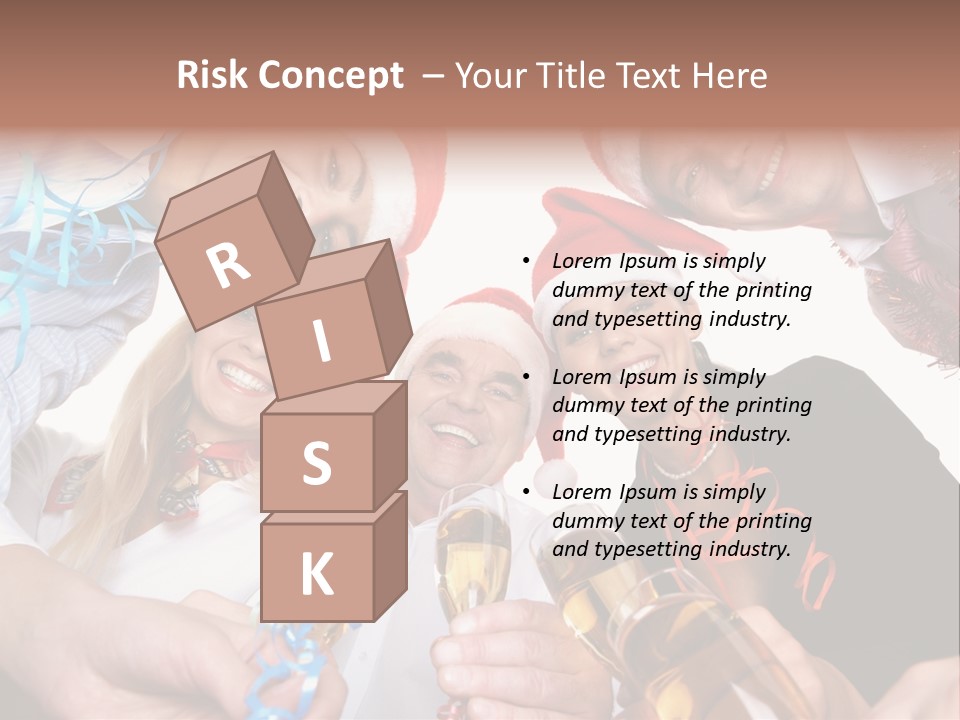 Portrait Gathering Cap PowerPoint Template