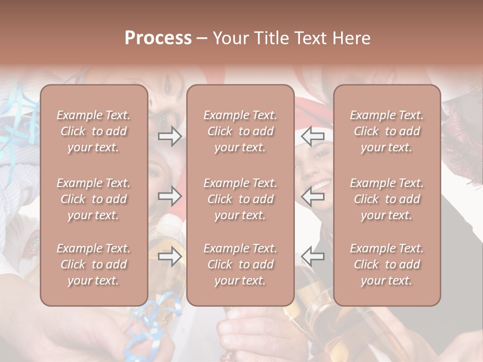 Portrait Gathering Cap PowerPoint Template