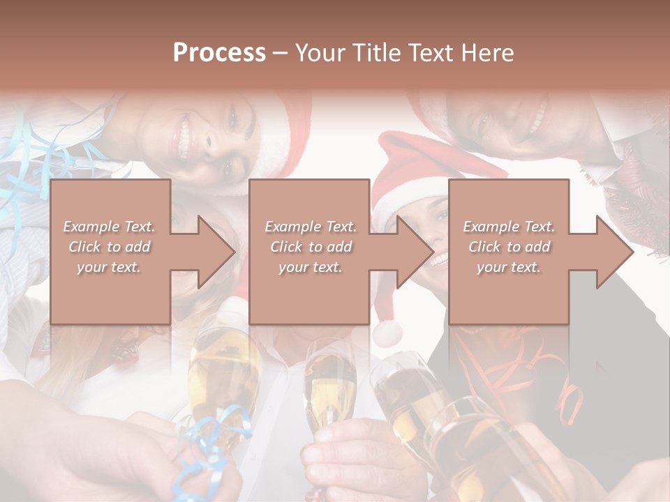 Portrait Gathering Cap PowerPoint Template