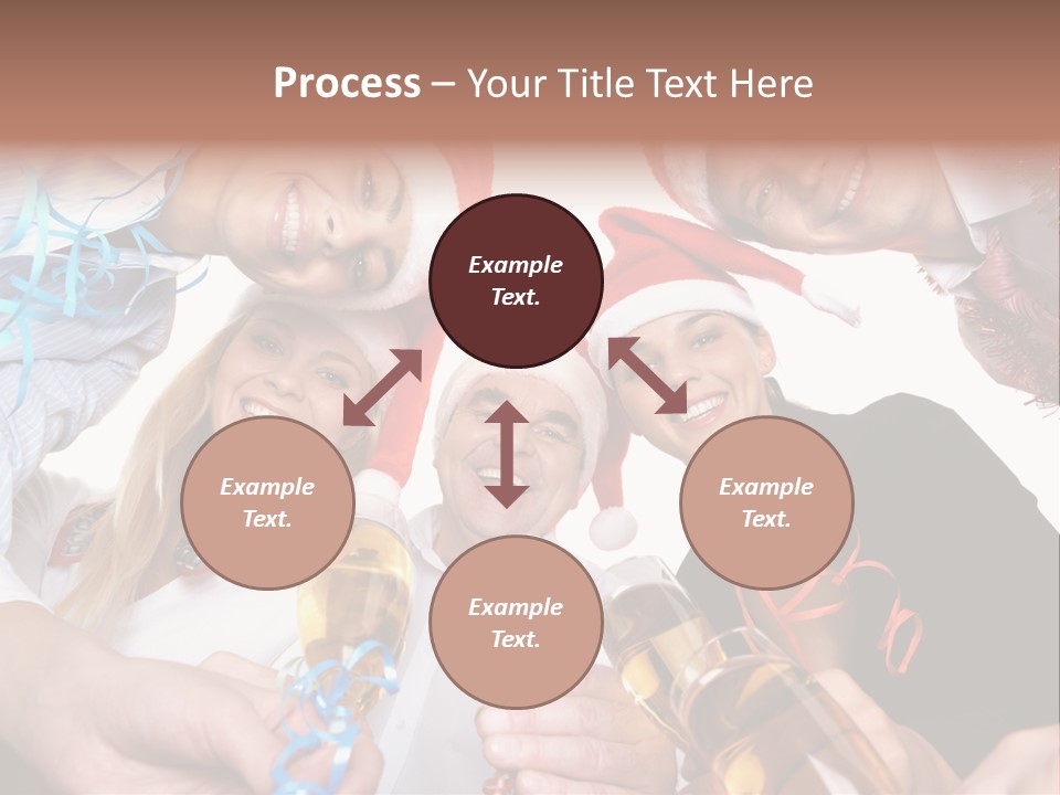 Portrait Gathering Cap PowerPoint Template