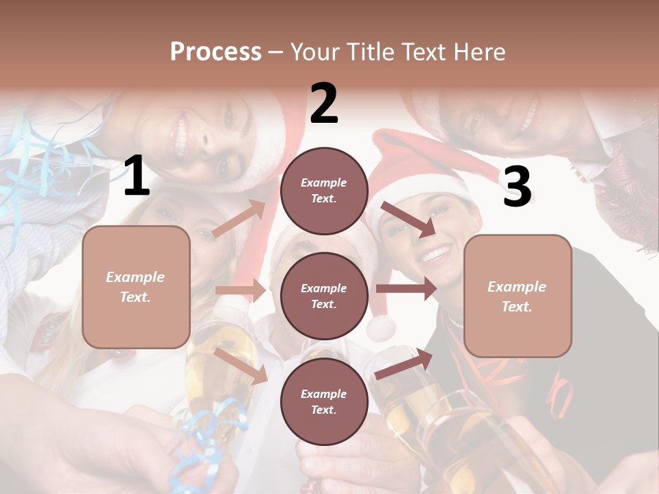 Portrait Gathering Cap PowerPoint Template