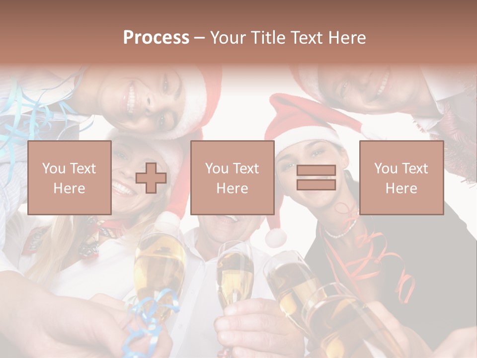 Portrait Gathering Cap PowerPoint Template