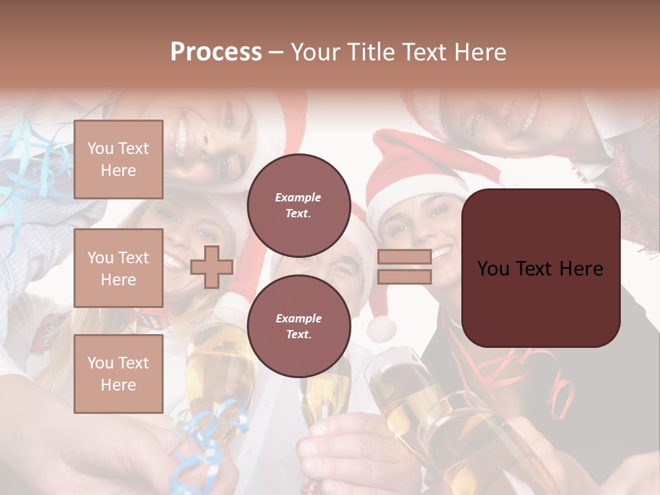 Portrait Gathering Cap PowerPoint Template