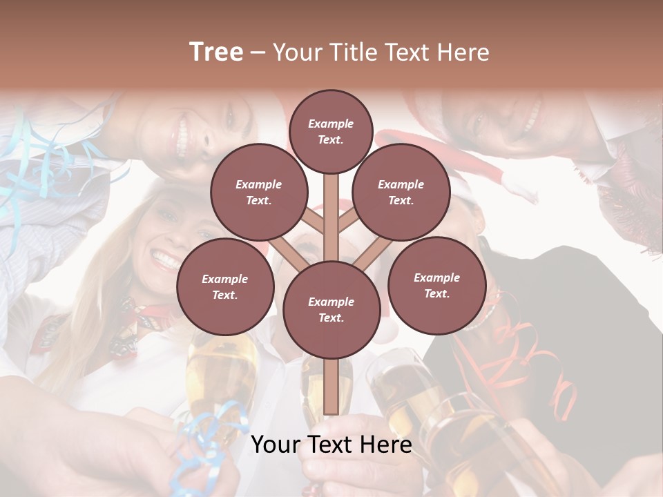 Portrait Gathering Cap PowerPoint Template