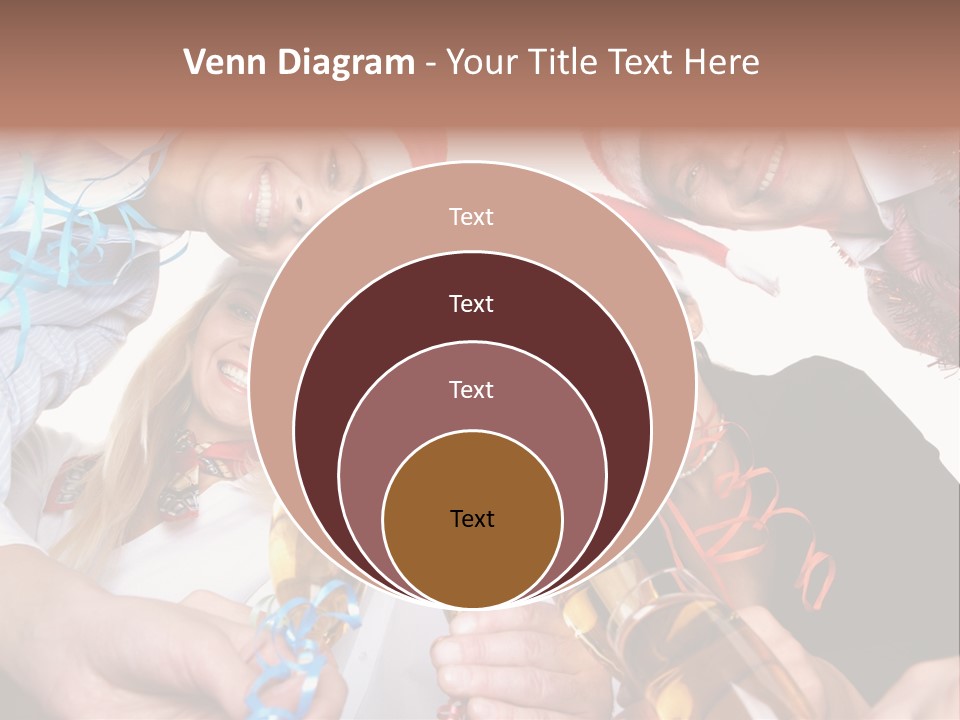 Portrait Gathering Cap PowerPoint Template