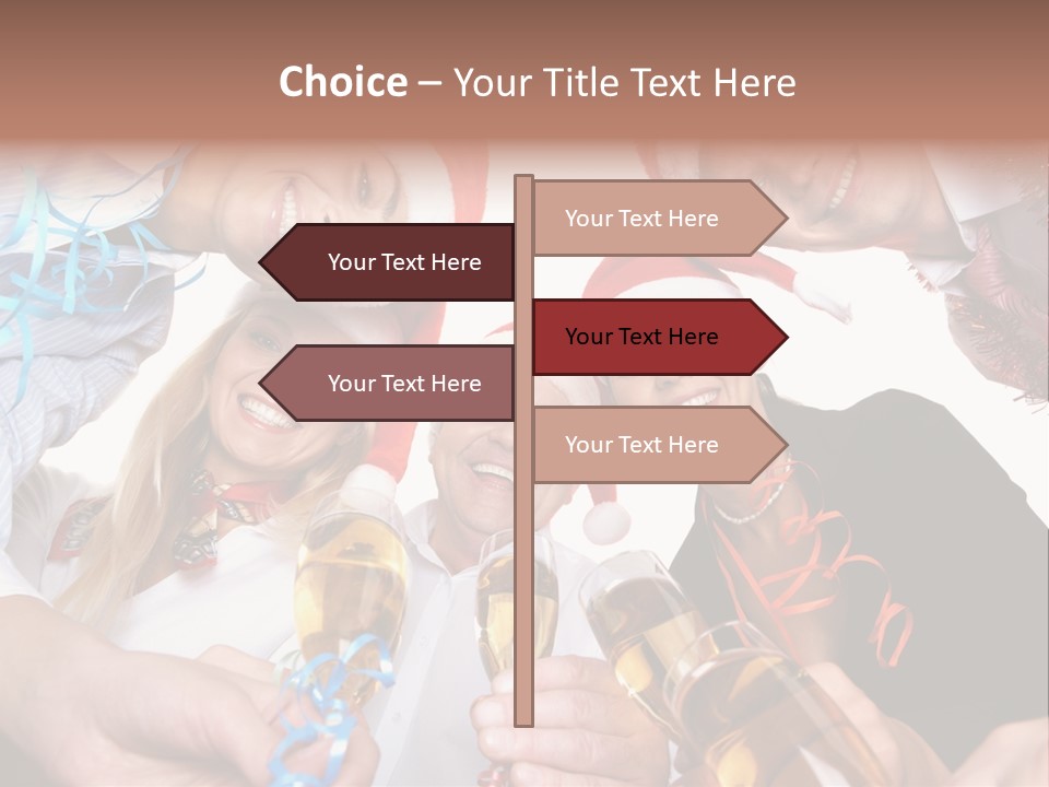 Portrait Gathering Cap PowerPoint Template