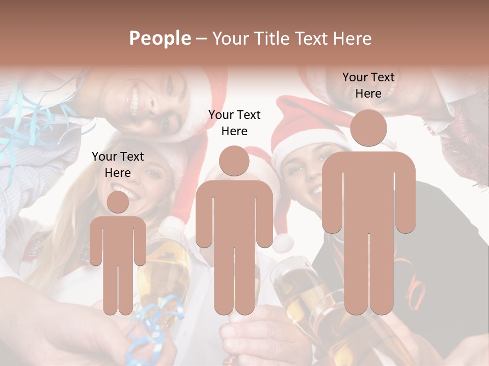 Portrait Gathering Cap PowerPoint Template