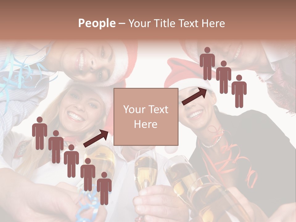 Portrait Gathering Cap PowerPoint Template