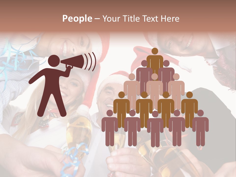 Portrait Gathering Cap PowerPoint Template