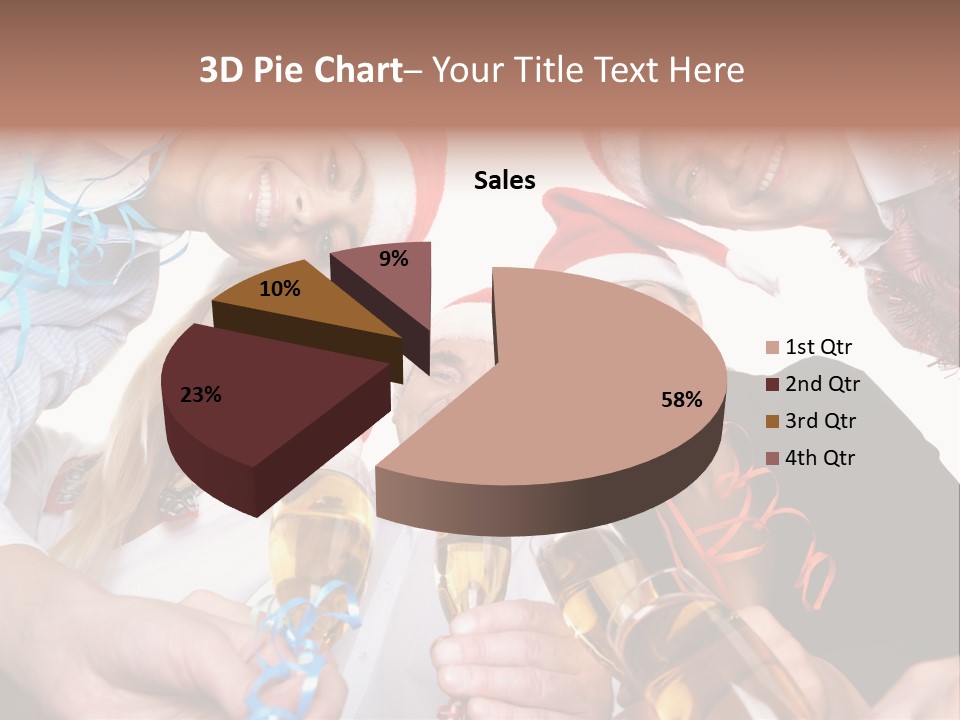 Portrait Gathering Cap PowerPoint Template