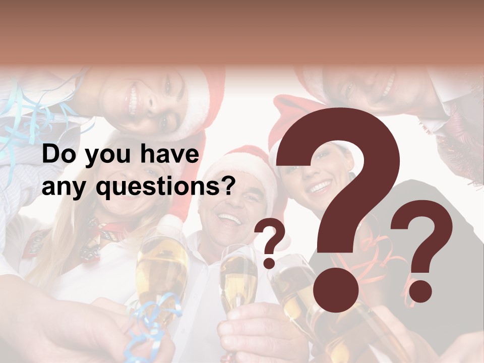 Portrait Gathering Cap PowerPoint Template