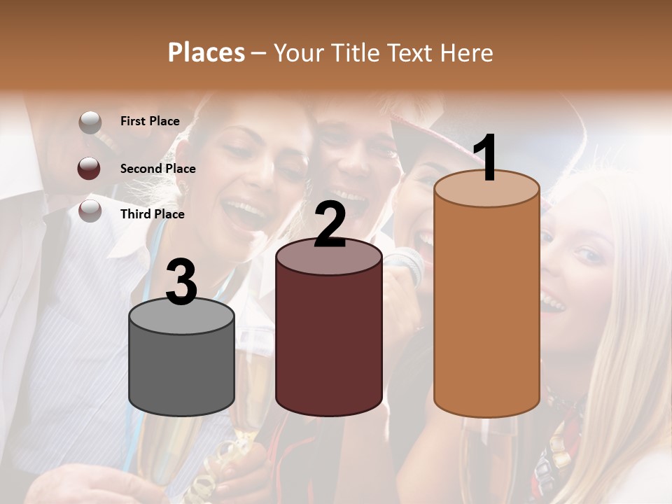 Occasion Voice Smiling PowerPoint Template