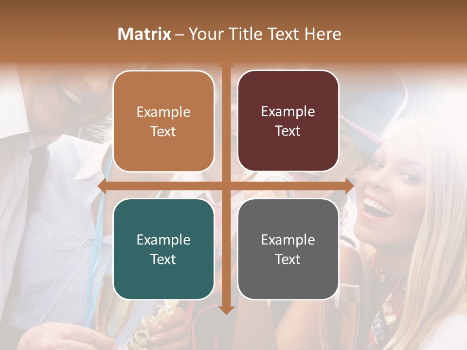 Occasion Voice Smiling PowerPoint Template