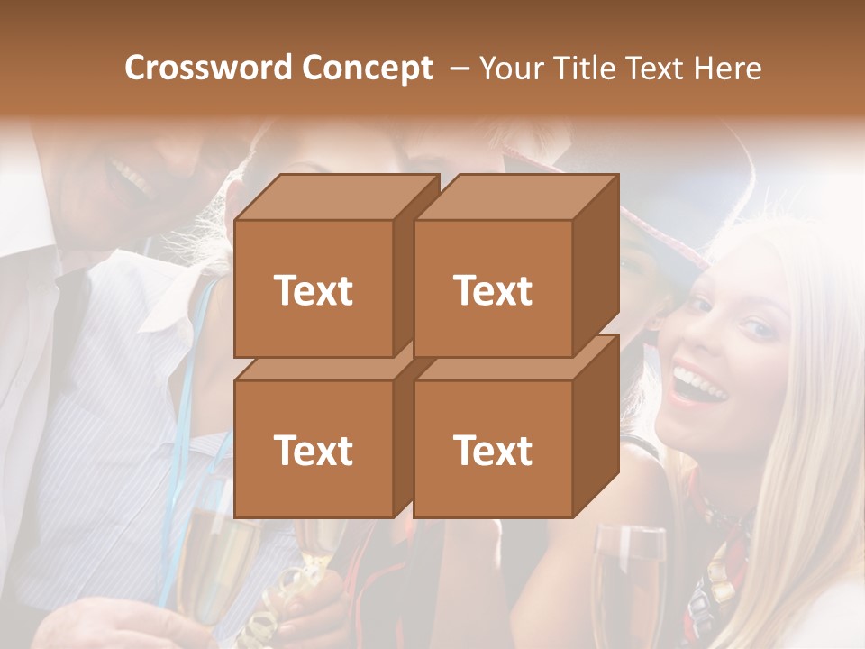 Occasion Voice Smiling PowerPoint Template