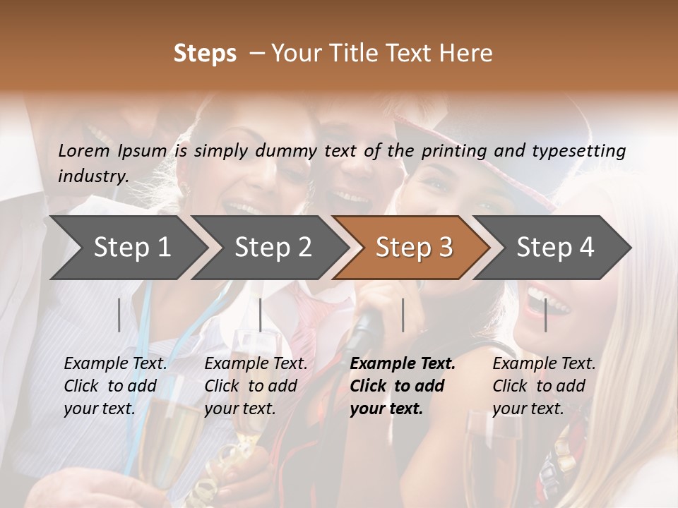 Occasion Voice Smiling PowerPoint Template