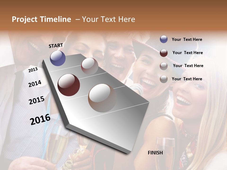 Occasion Voice Smiling PowerPoint Template