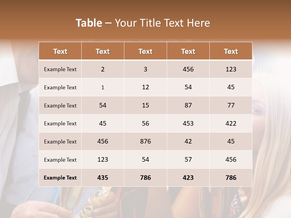 Occasion Voice Smiling PowerPoint Template
