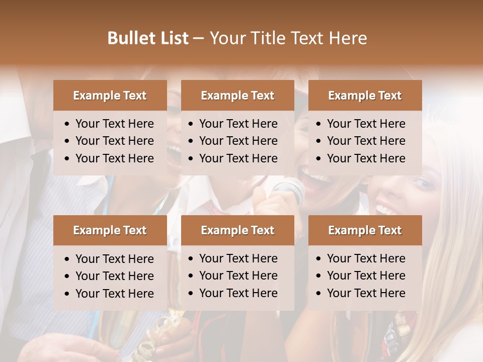 Occasion Voice Smiling PowerPoint Template