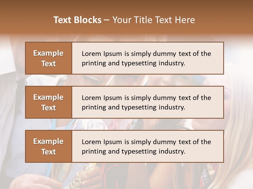 Occasion Voice Smiling PowerPoint Template