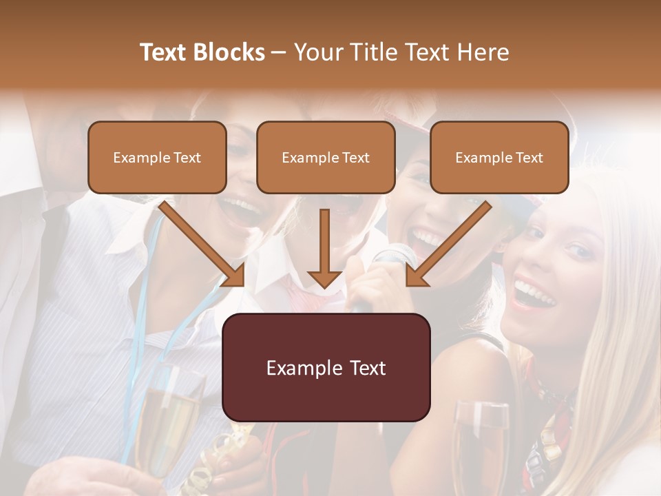 Occasion Voice Smiling PowerPoint Template