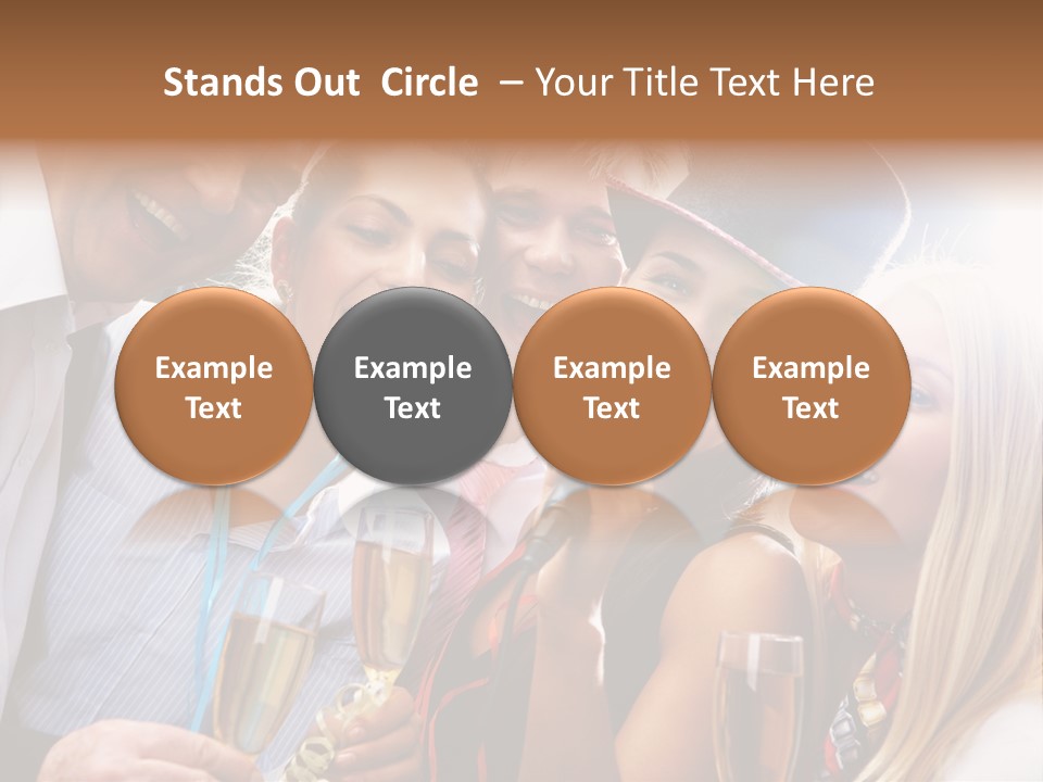 Occasion Voice Smiling PowerPoint Template