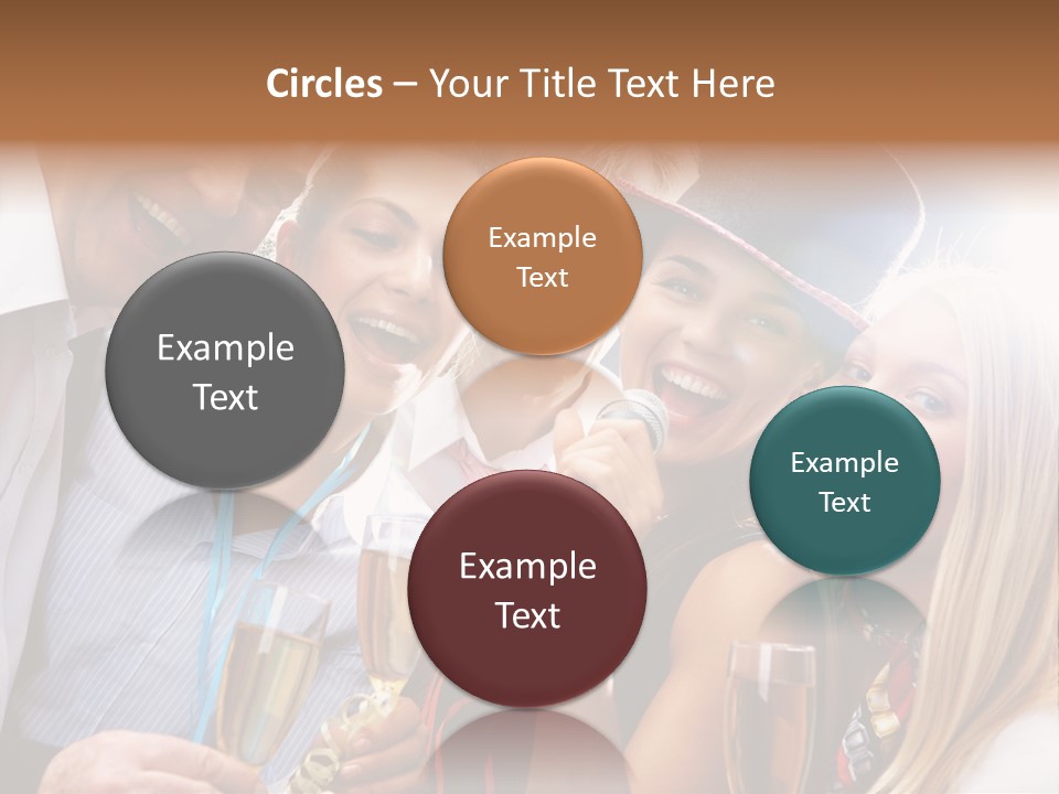 Occasion Voice Smiling PowerPoint Template