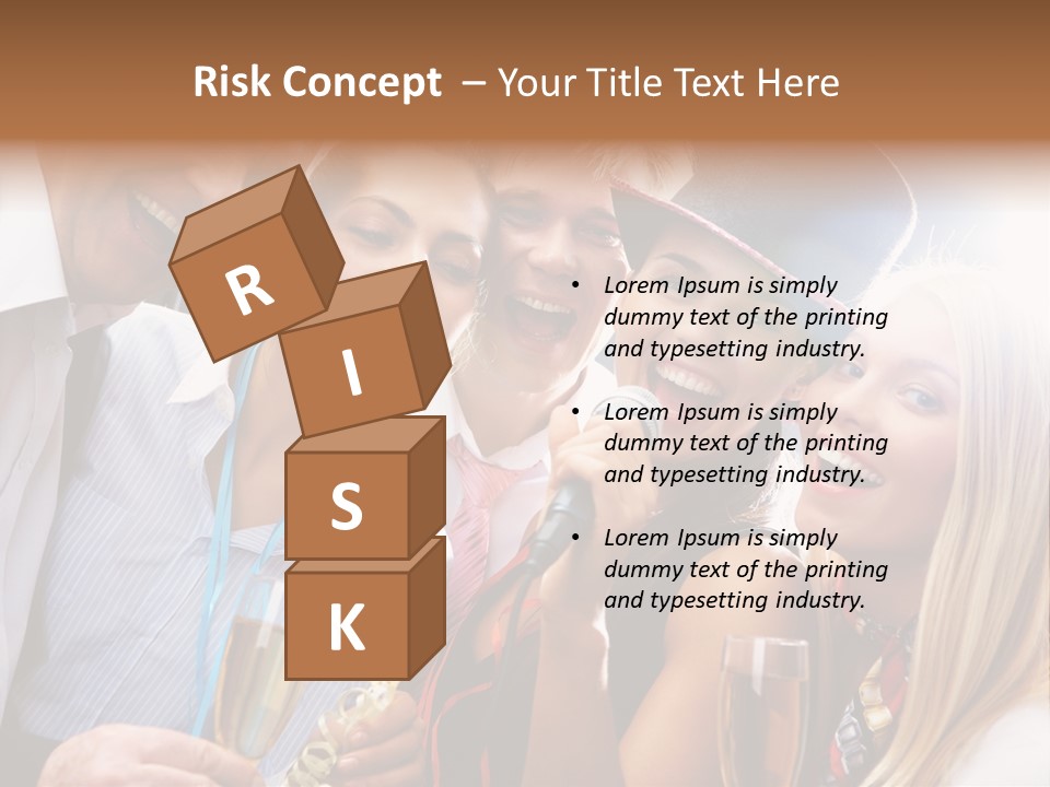 Occasion Voice Smiling PowerPoint Template