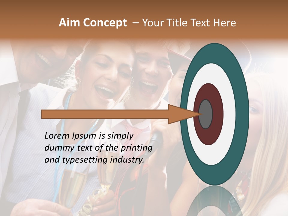 Occasion Voice Smiling PowerPoint Template