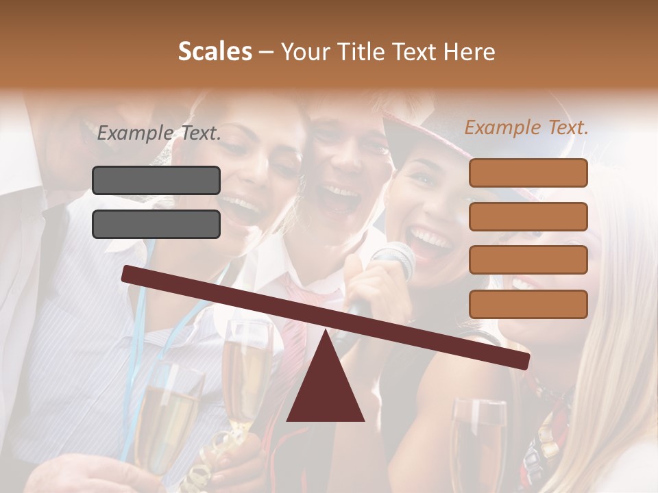 Occasion Voice Smiling PowerPoint Template