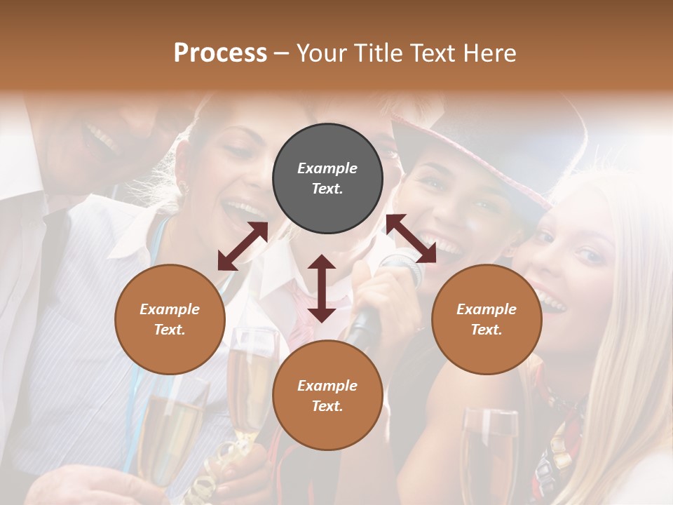 Occasion Voice Smiling PowerPoint Template