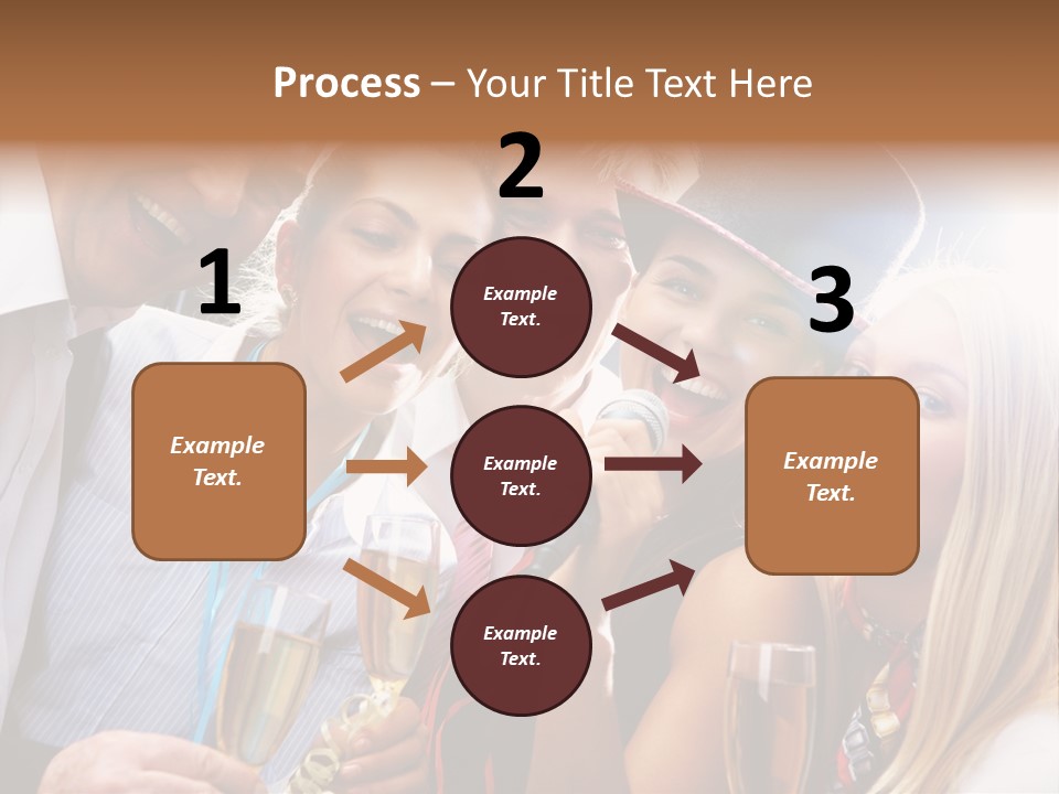 Occasion Voice Smiling PowerPoint Template