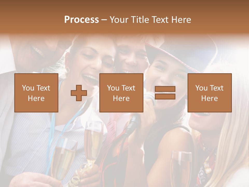 Occasion Voice Smiling PowerPoint Template