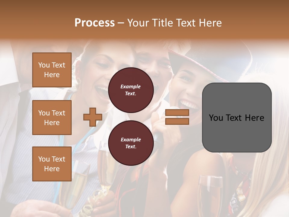 Occasion Voice Smiling PowerPoint Template