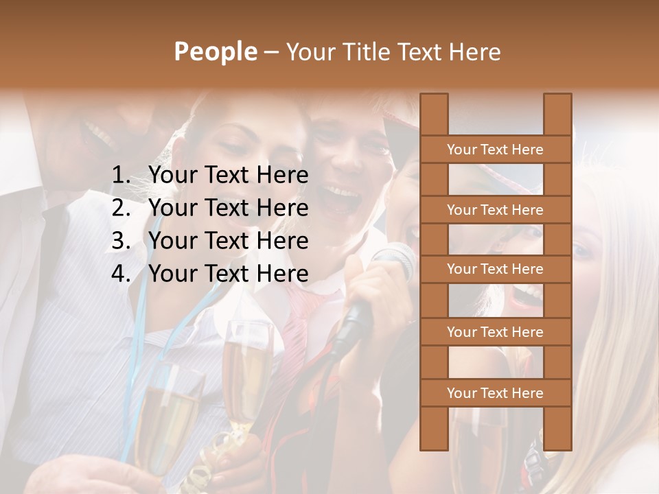 Occasion Voice Smiling PowerPoint Template